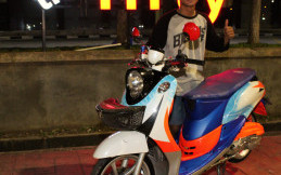 Yamaha Fino Keong Orange Bro Bustan