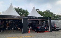 Usai Mudik Lebaran, Mercedes-Benz Gelar Servis di Botani Square Bogor