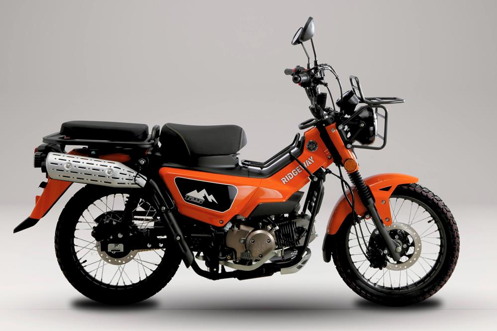 AJS Ridgeway 125, Motor Bebek Retro Bergaya Militer Harganya Rp64 Jutaan