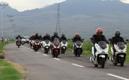 Usai Melintasi 4 Pulau, Rombongan  PCX Luxurious Trip Finish di Bali