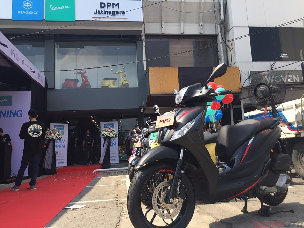 Buruan! Cuma Sehari, Piaggio Berikan Promo Menarik Saat Pembukaan Diler Jatinegara