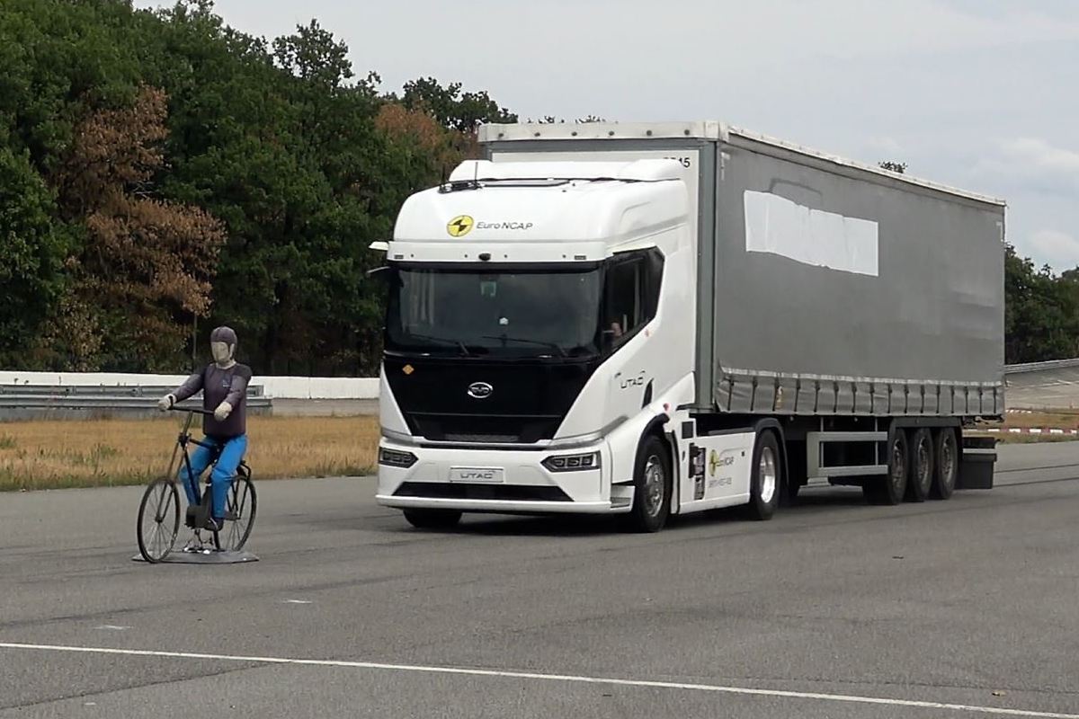 Truk Listrik BYD ETT 44 Raih Bintang 5 Uji Keselamatan Euro NCAP