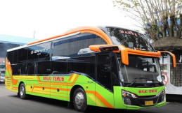 PO Maju Terus Tambah Sleeper Bus Baru, Pakai Bodi Skylander R22 dari Karoseri New Armada