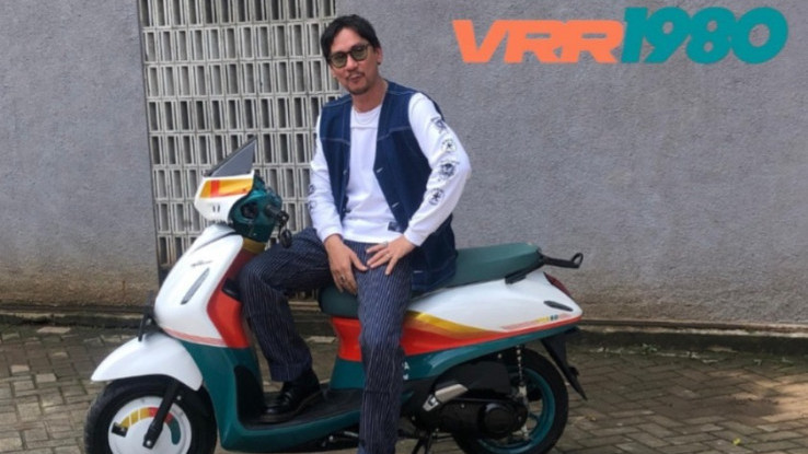 Intip Modifikasi Kalcer Yamaha Grand Filano Milik Dua Artis Ini