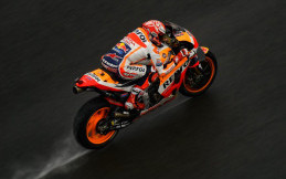Marquez Tahan Sakit di Kualifikasi MotoGP Valencia