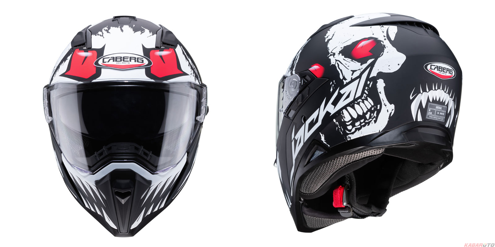 Caberg Jackal Darkside, Pilihan Corak Berkarakter