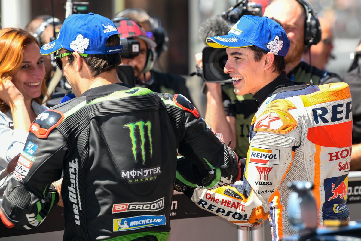Marquez Enggan Salahkan Johann Zarco Atas Tabrakan MotoGP Australia   