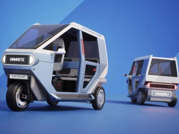 TVS Gandeng Hyundai Bikin Motor Roda 3 Listrik