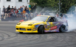 Galeri Aksi Pembalap di Meikarta Drift Session 2021