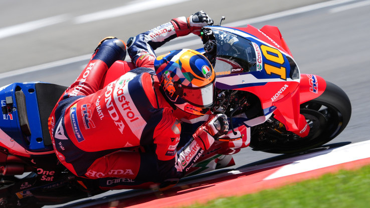 Hasil FP1 MotoGP Mandalika 2025: Luca Marini Tercepat, Francesco Bagnaia Kesulitan