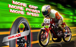 FDR Perkenalkan Ban Kering Khusus Drag Bike