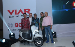  Viar Motor Dan Bosch Resmi Luncurkan Skuter Listrik Viar Q1