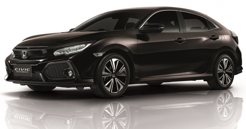 Honda Civic Hatchback 2017 Meluncur di Thailand