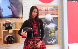 JKT48 Tidak Bosan Kampanye Safety Riding