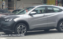 Honda HR-V Facelift 2018 Terlihat di Malaysia