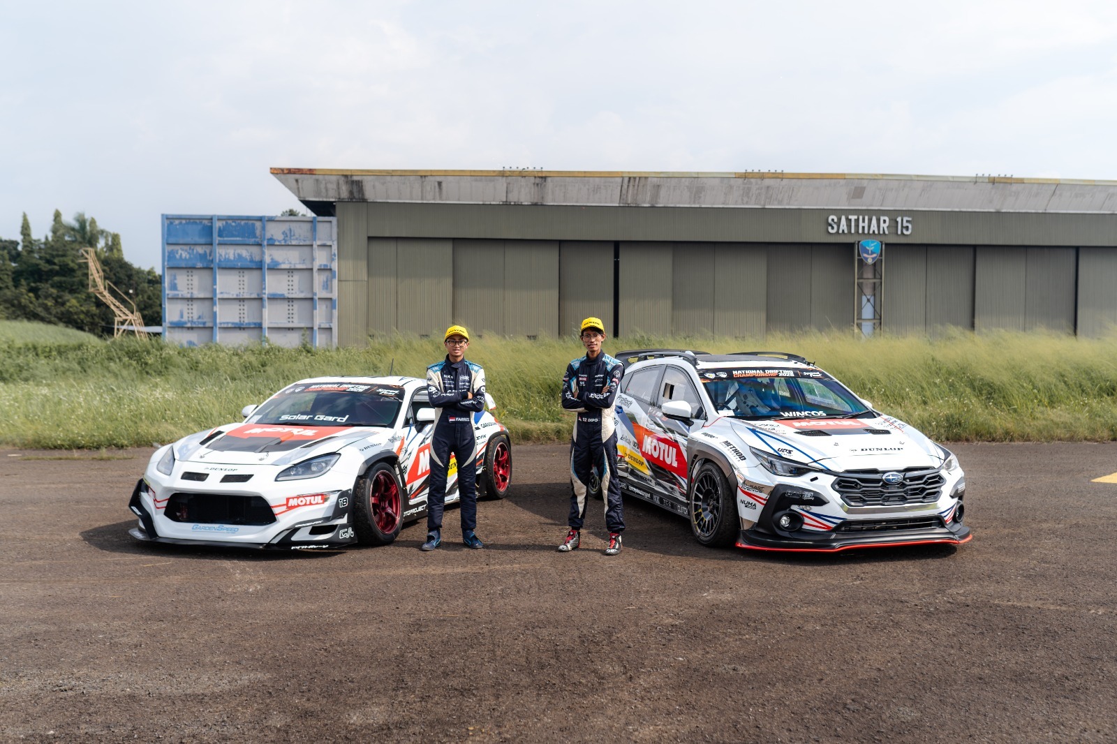 Duet Pembalap Pro Jadi Penantang di Balap Drifting Nasional