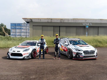Duet Pembalap Pro Jadi Penantang di Balap Drifting Nasional