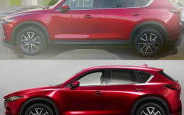 Bocor Tampilan Eksterior Mazda CX-8