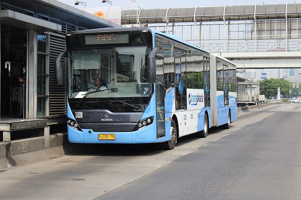 Masuki PSBB Transisi, Operasional Transjakarta Berangsur Normal