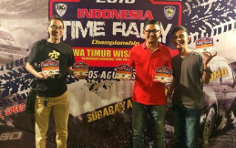 Gerry Rosanto Raih Juara di Kejurnas Time Rally 2018 Seri 1