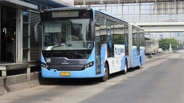 Transjakarta Tambah Armada untuk Memudahkan Pengunjung Jakarta Fair 2018