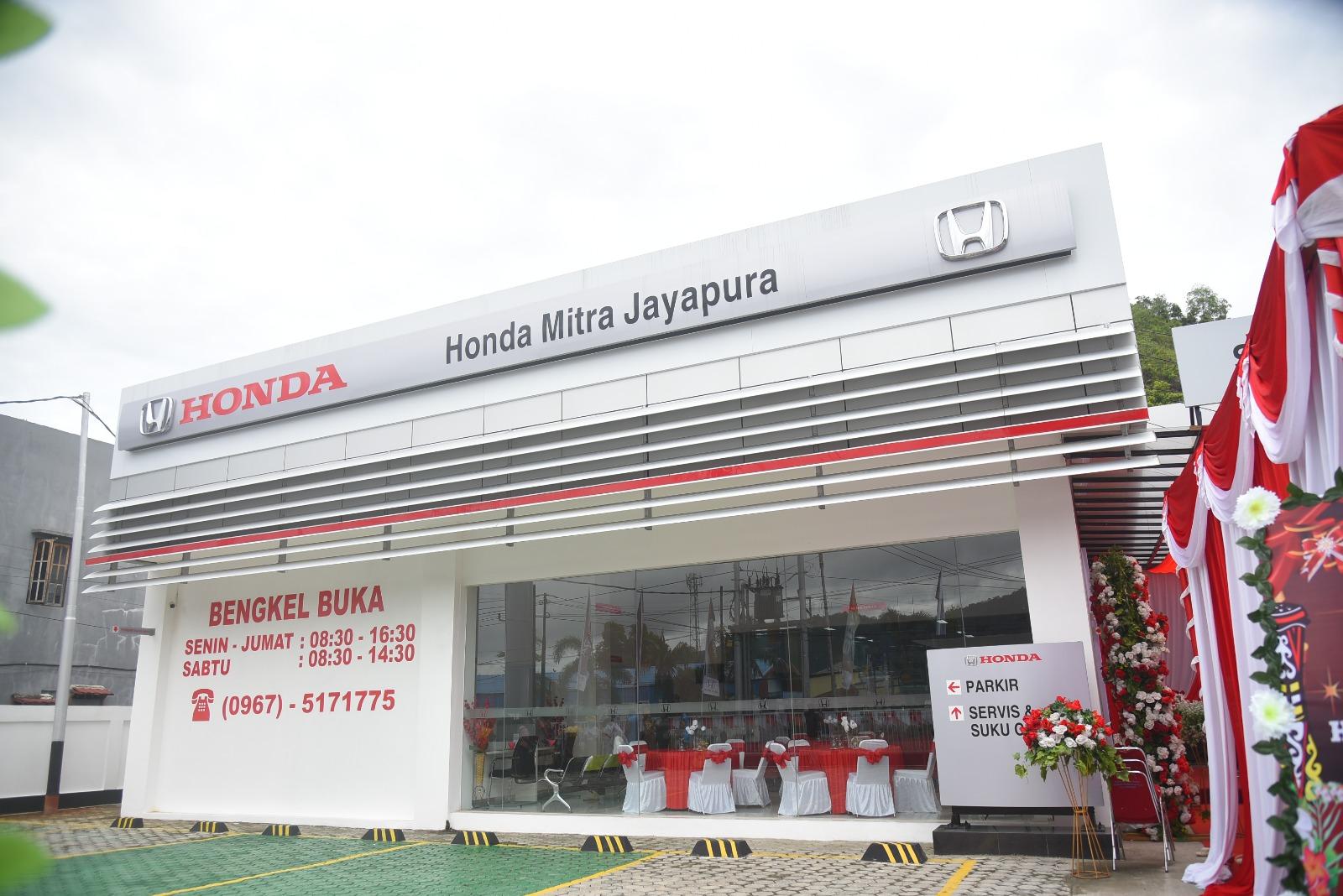 Honda Perluas Jaringannya dengan Resmikan Diler Jayapura