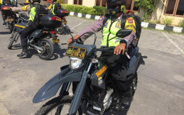 30 Yamaha WR 155R Jadi Andalan Polda Jateng Jaga Wilayah Perbukitan