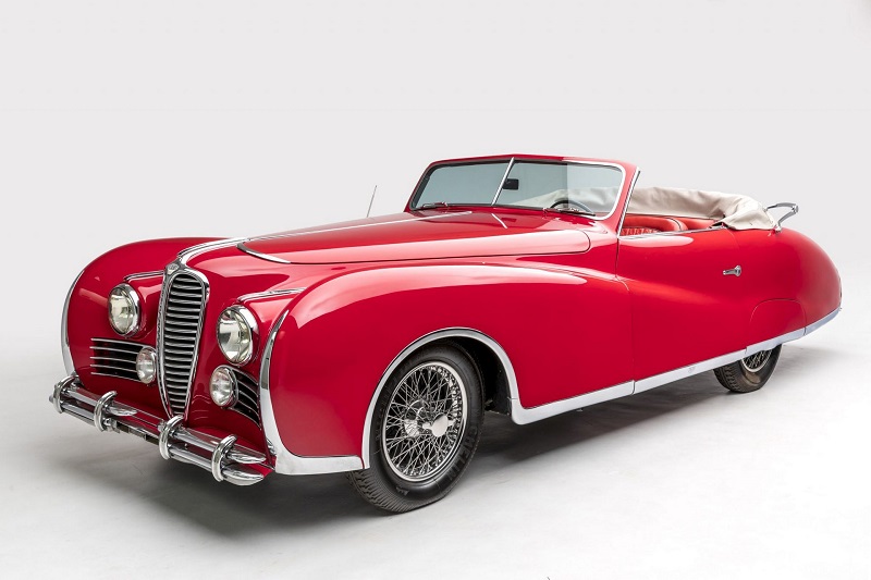 Pernah Dimiliki Elton John, Delahaye 175 Cabriolet 1949 Ini Terdaftar di Lelang Online