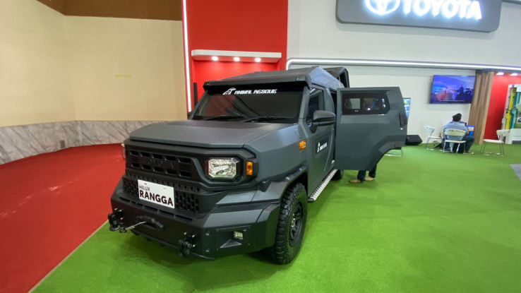 Konsep Toyota Hilux Rangga Berbentuk Kendaraan Penyelamat Hewan Liar