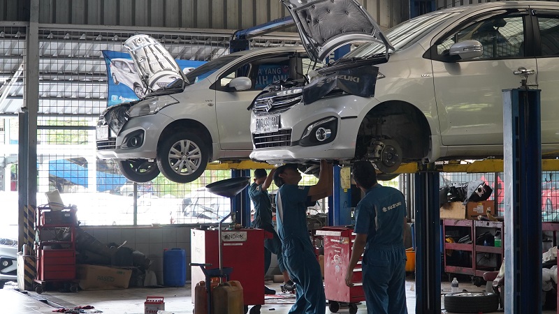 Afer Sales Tulang Punggung Suzuki Selama Pandemik Covid-19