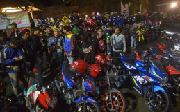 700 Bikers Suzuki Membaur di Jogjakarta 