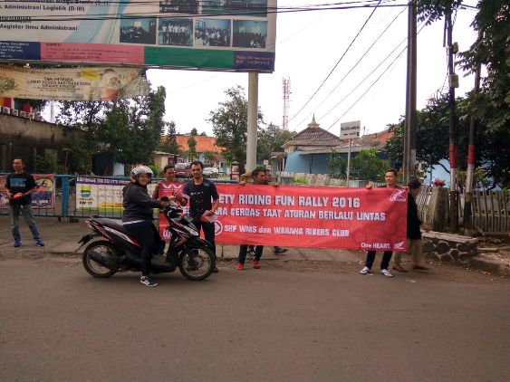 Kegiatan Akhir Tahun, Wahana Honda Gelar Safety Riding