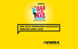 Adira Finance Umumkan 100 Pemenang HARCILNAS Periode April 2019