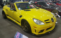 Mercedes-Benz SLK 200 Tampil ala Street Racing