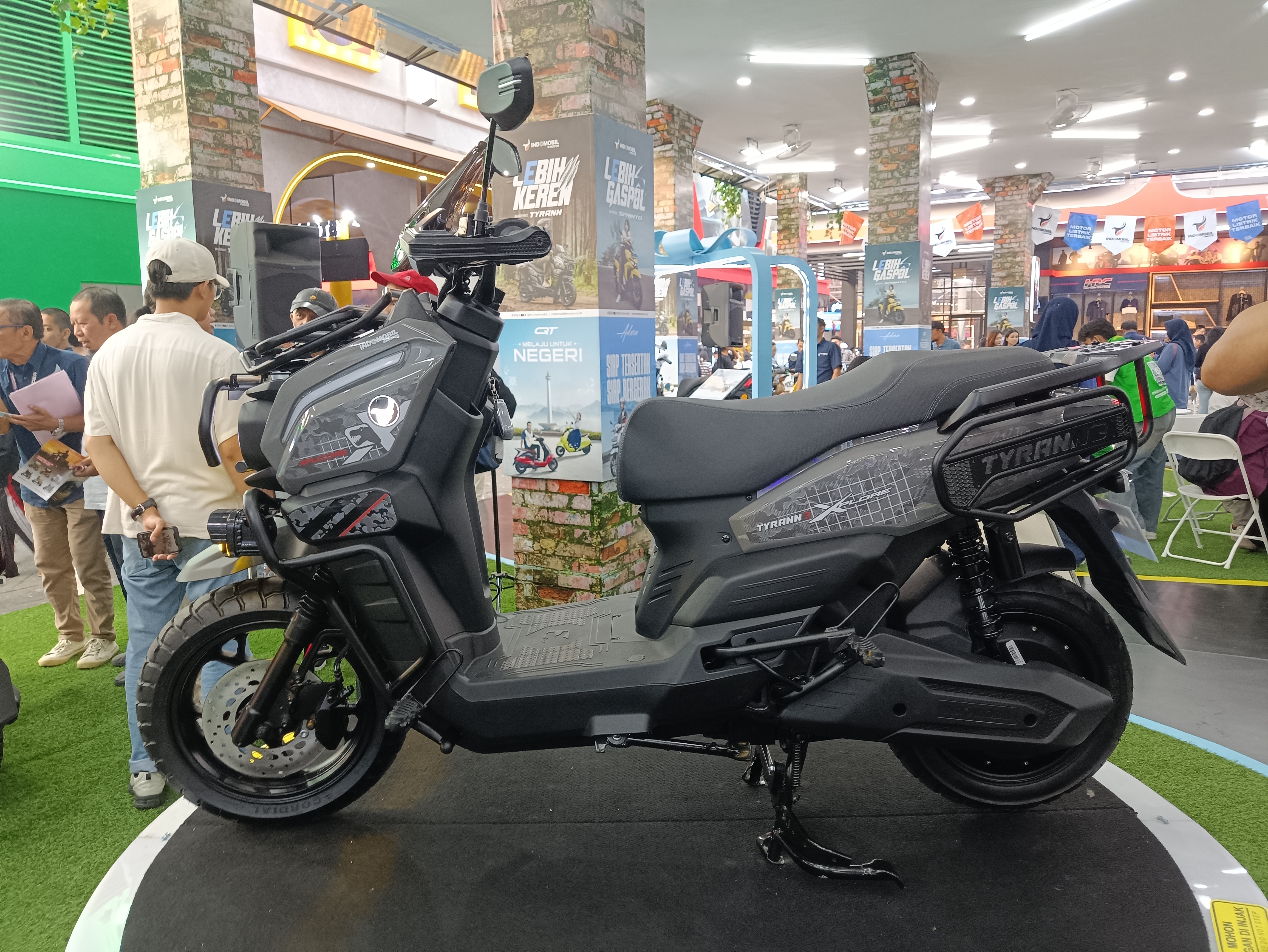 Tyranno X, Motor Listrik Tangguh dan Nyaman untuk Harian