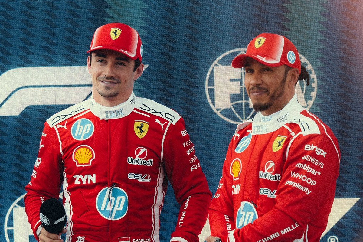 Charles Leclerc dan Lewis Hamilton - Ferrari