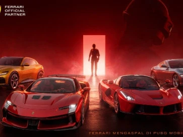 Empat Mobil Ikonik Ferrari Resmi Meluncur di PUBG Mobile