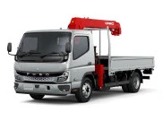 Mitsubishi Fuso Rilis eCanter Baru, Truk Listrik Crane Pertama!