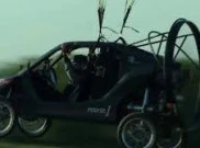 Pilot Prancis Kendarai Mobil Terbang Sebrangi Selat Inggris