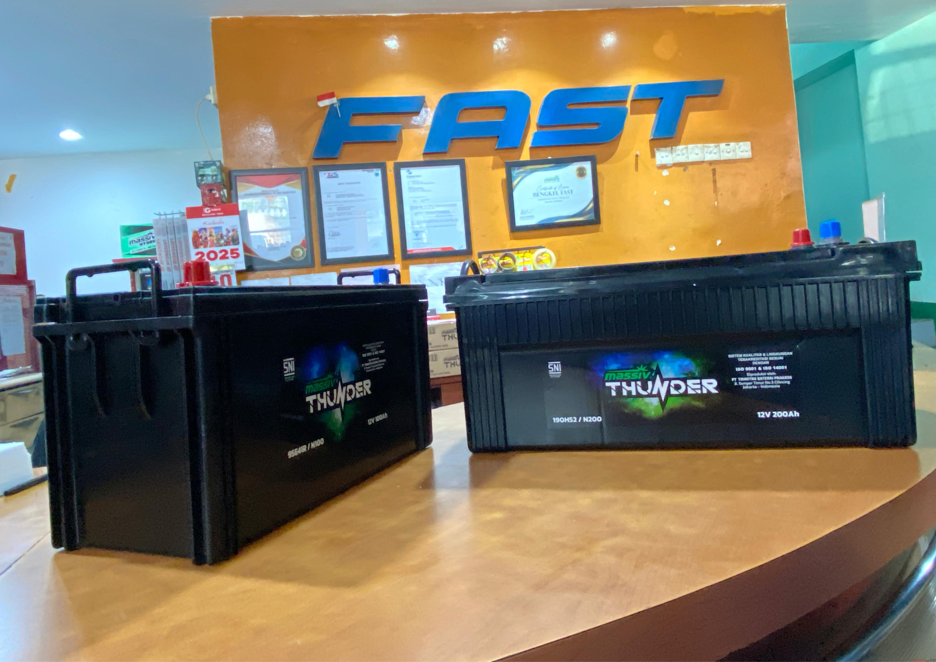 Massiv Batteries Rilis Aki MF untuk Kendaraan Komersial, Harga Mulai Rp2,6 Jutaan