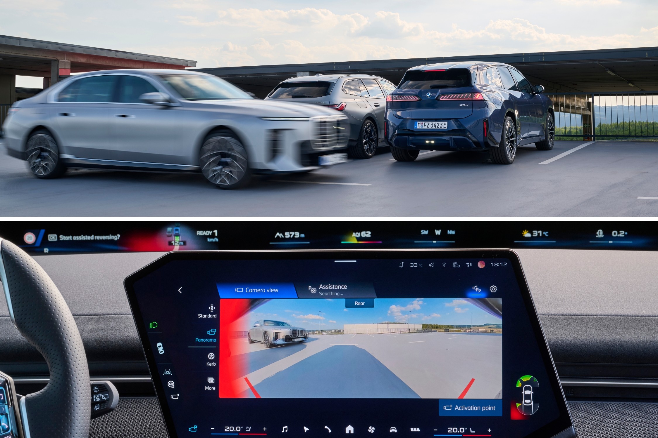 BMW Neue Klasse active safety assistance systems