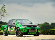 Gokil, Mitsubishi Triton Jadi Mobil Drag!