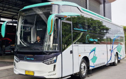 Bus Baru Milik PO Rimba Raya Garapan Karoseri Laksana Punya Kabin yang Lega