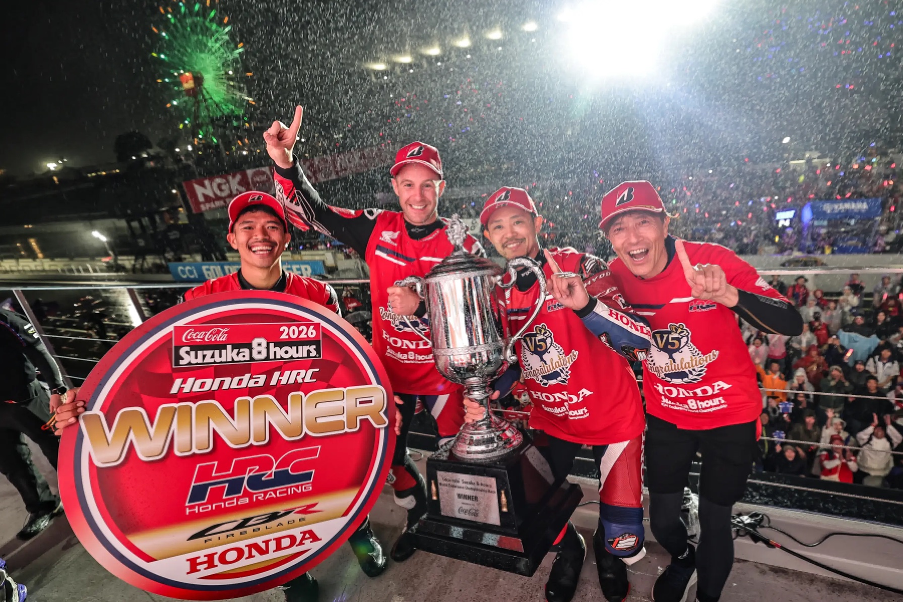 Honda HRC Juara Suzuka 8 Hours Lima Kali Beruntun