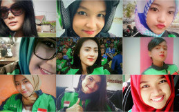 Video Driver GrabBike dan Gojek Cantik Bikin Penumpang Ogah Turun - Part I