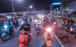 Gabungan Skuteris Ini Galang Donasi untuk Korban Pendarahan Otak