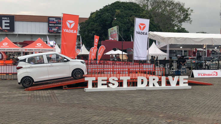 Test Drive Honri Boma di IIMS 2025, Walau Kompak Tapi Tetap Lega