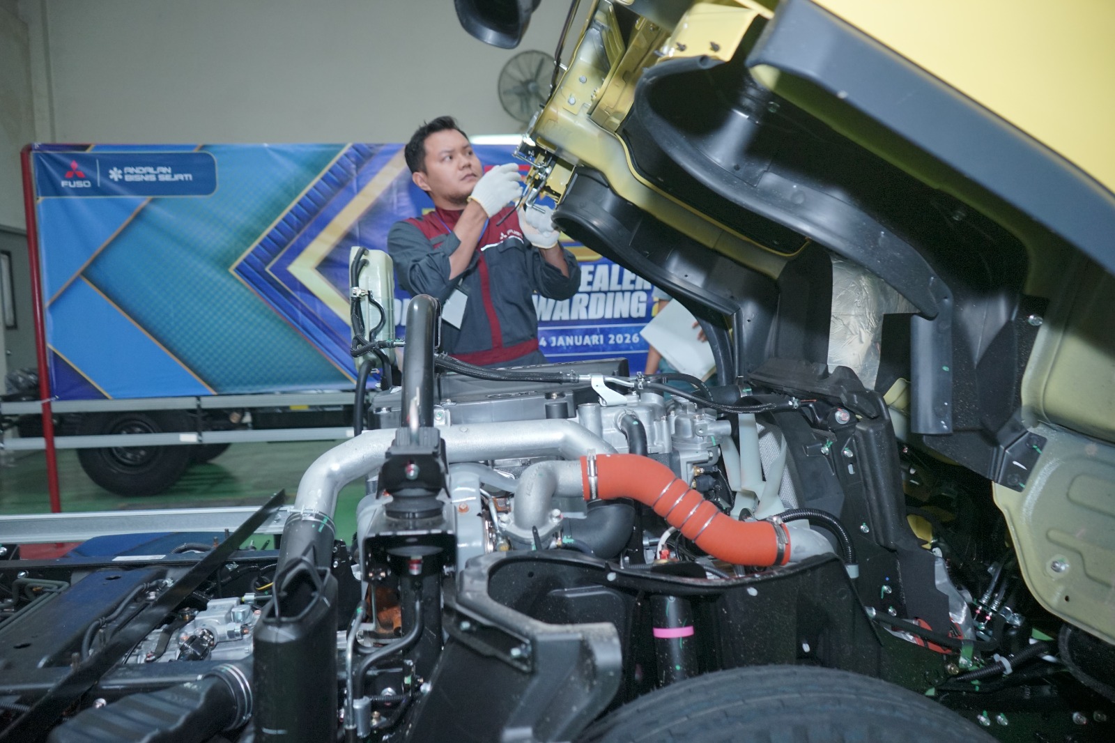 Cara Mitsubishi Fuso Tingkatkan Layanan Kendaraan Komersial