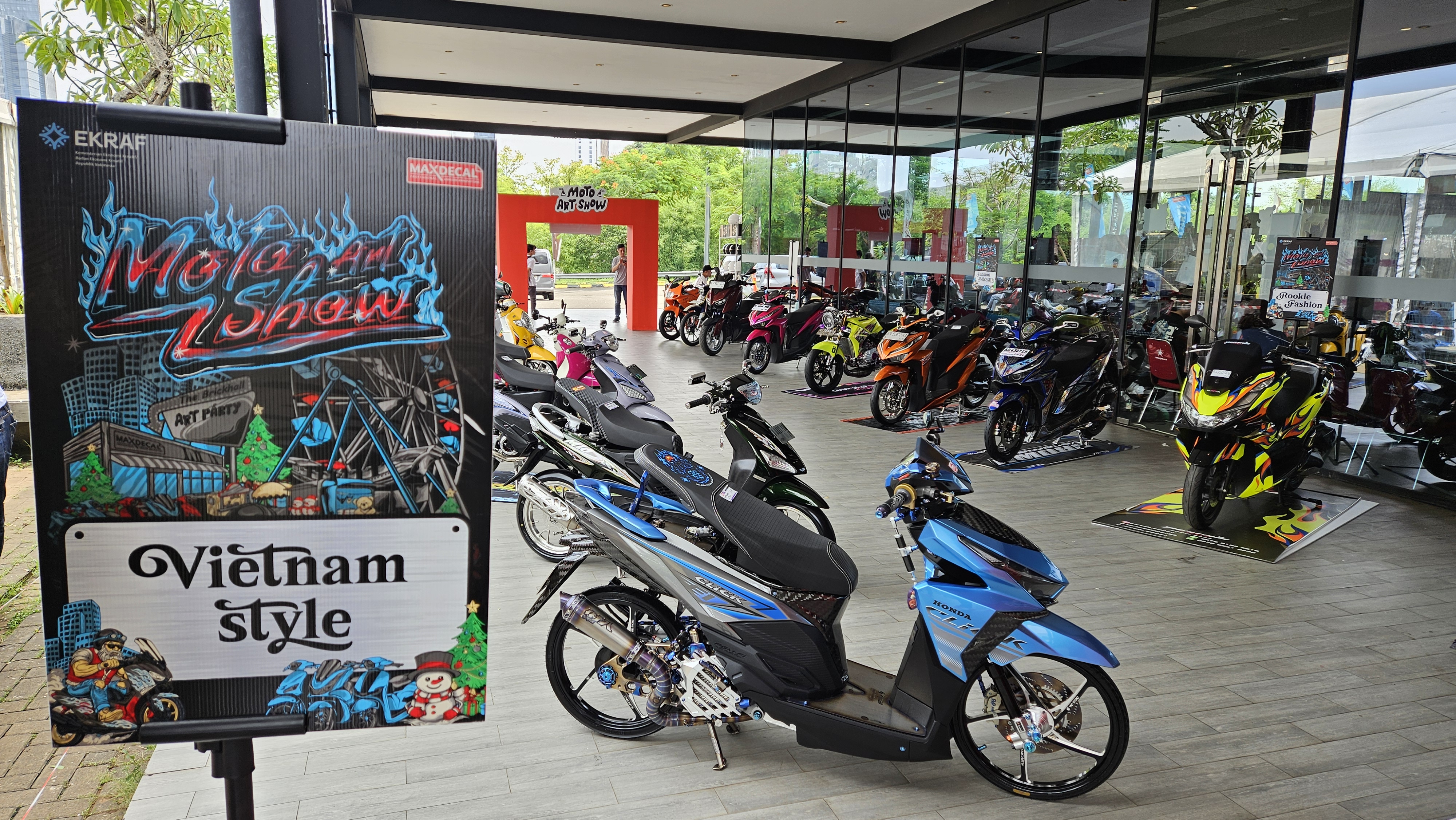 MaxDecal Art Party 2025, Sinergi Seni dan Otomotif yang Didukung Penuh EKRAF