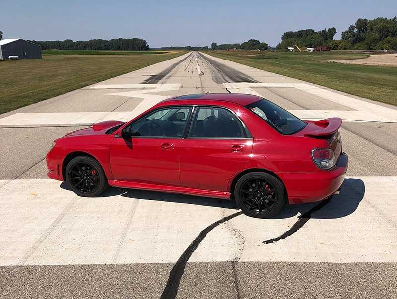Subaru WRX STi di Film Baby Driver Dilelang 